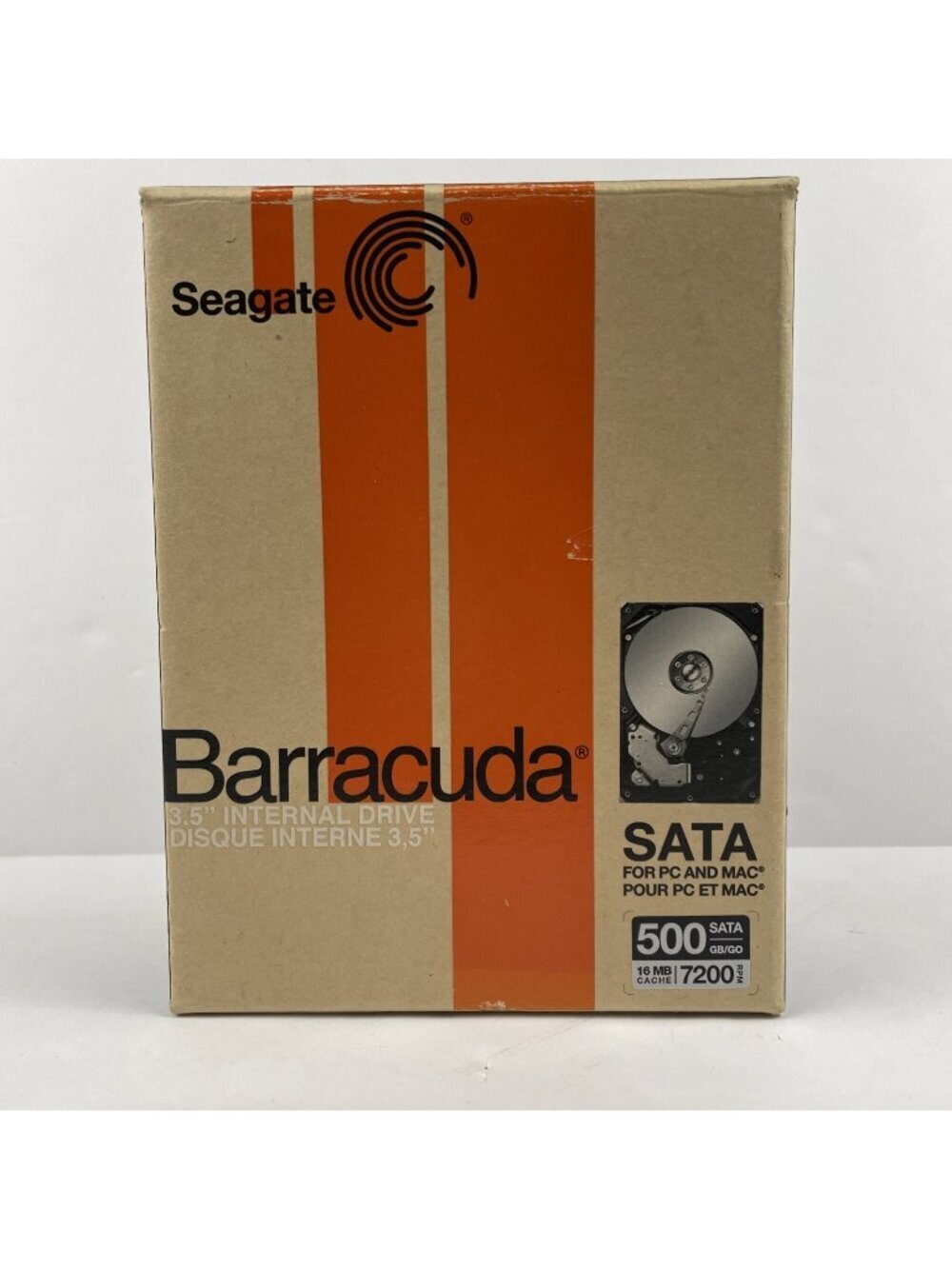 Seagate Barracuda ST3500641AS-RK 500GB 16MB 3.5” Internal Drive Kit 7200